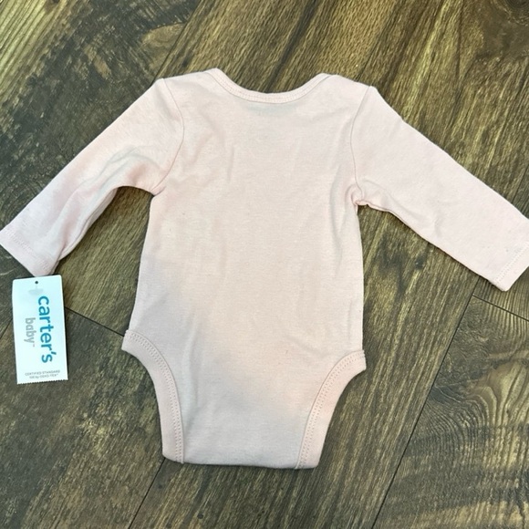 kids girls Carters pink Onesie newborn (full of love) - Picture 2 of 3